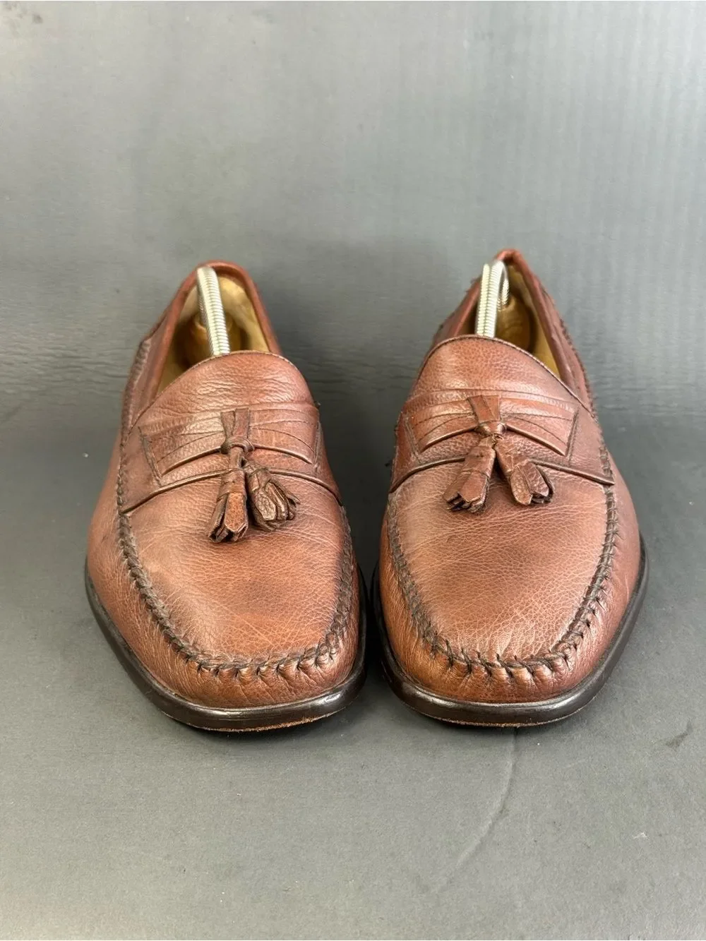 Florsheim Fitzgerald brown leather slip on leather shoes men’s size 11